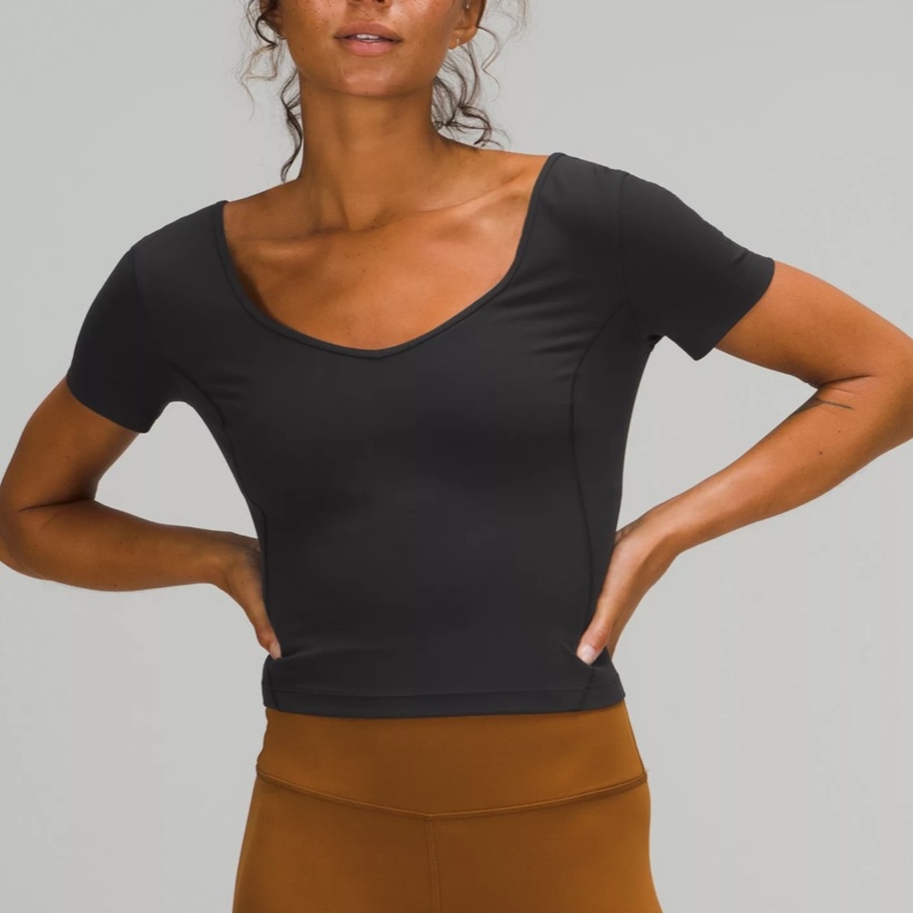 Lululemon align t shirt cropped